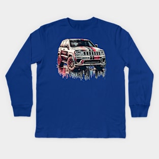 Jeep Grand Cherokee Kids Long Sleeve T-Shirt